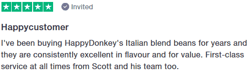 Image displaying Italian Coffee Beans comment.