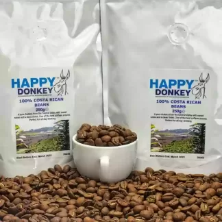 Image displaying Costa Rican coffee beans.