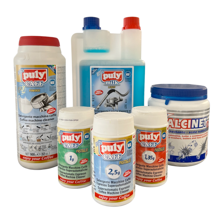 Puly Cleaning Products for Coffee Machines